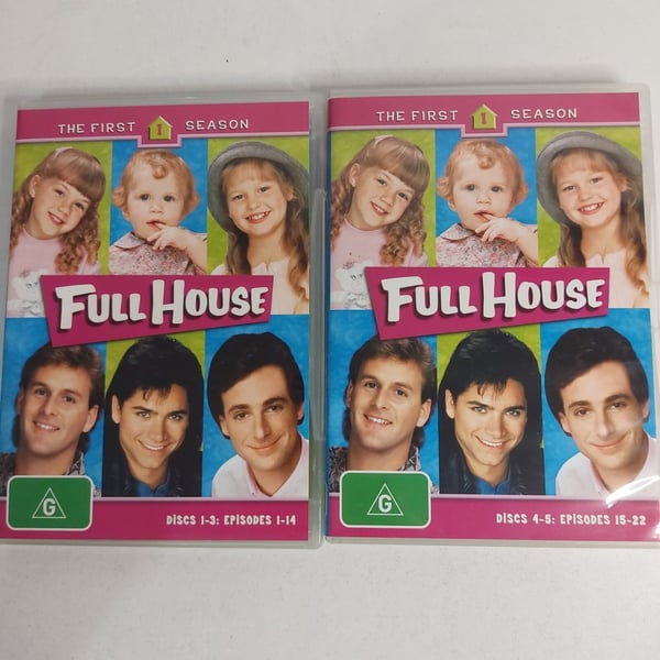 Full House TV-sarja: Ensimmäinen Kausi DVD