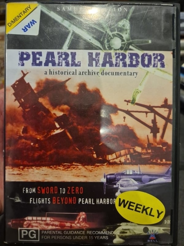Pearl Harbor: Historisk Dokumentar om Andre Verdenskrig (1941) DVD
