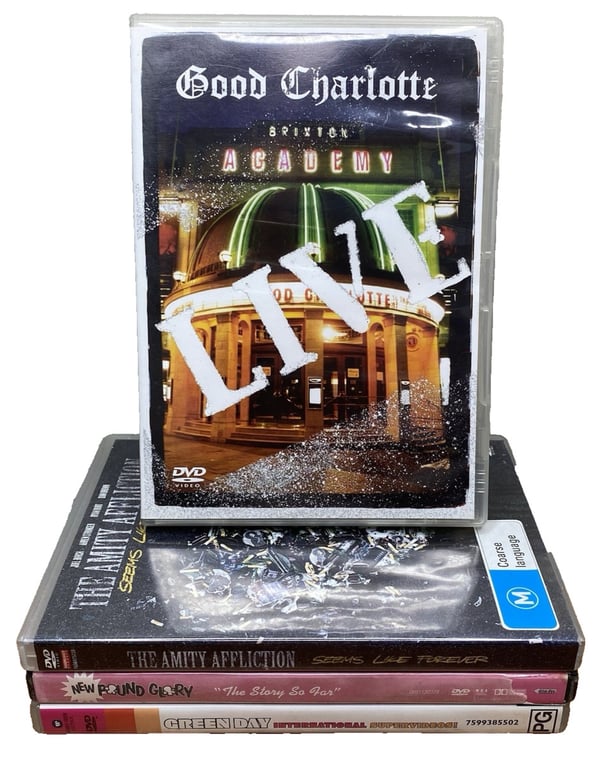 Punk Rock Bundle: Green Day, Good Charlotte, New Found Glory (DVD)