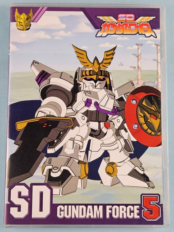 SD Gundam Force 5 Region ALL DVD