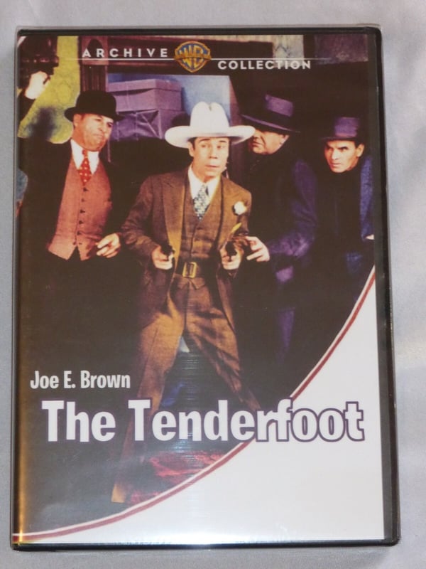 THE TENDERFOOT Classic Archive Collection - Joe E Brown DVD