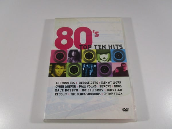 Top Ten Hits - 80-tallets Beste Låter (DVD)