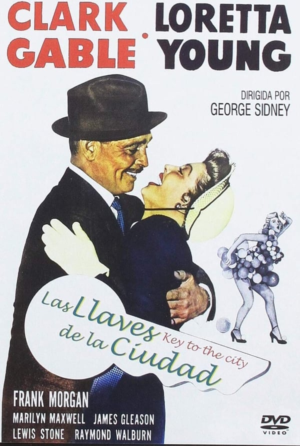 Key to the City med Clark Gable DVD (1950)