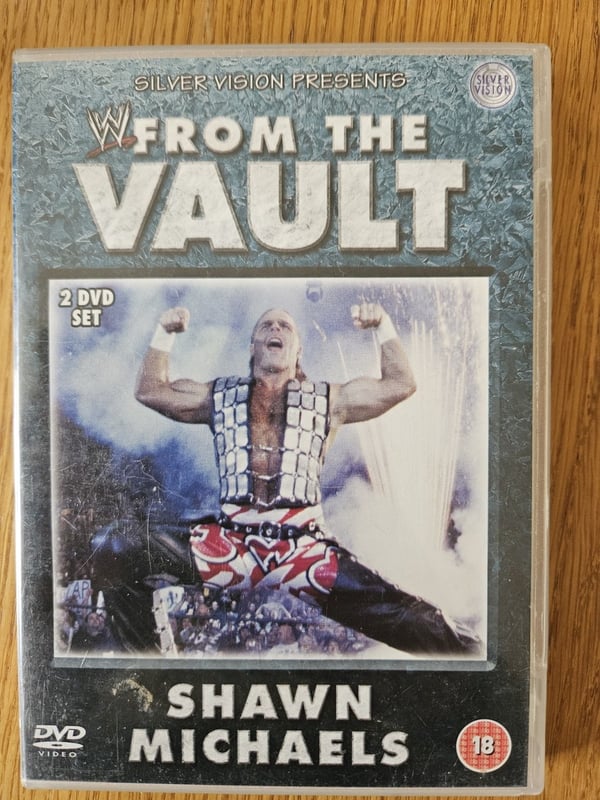 FROM THE VAULT SHAWN MICHAELS SET WRESTLING RATED 18 DVD