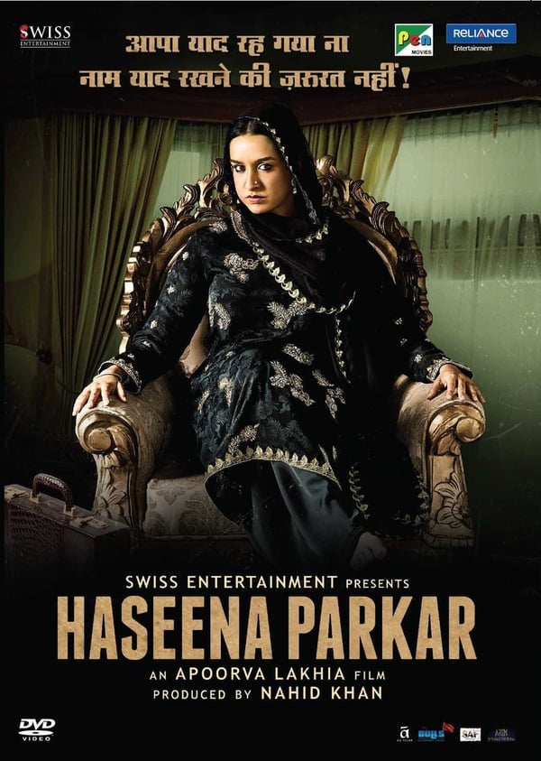 Haseena Parkar - Original Bollywood Hindi Film (DVD)