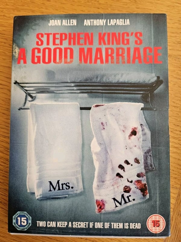 Stephen King: A Good Marriage – Trilleri DVD Slipcasella