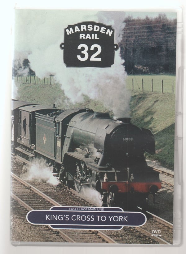 Marsden Rail 32: Kings Cross til York Railway (DVD)