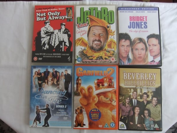 6 Filmer Inklusive Bridget Jones & Gustaf – DVD-paket