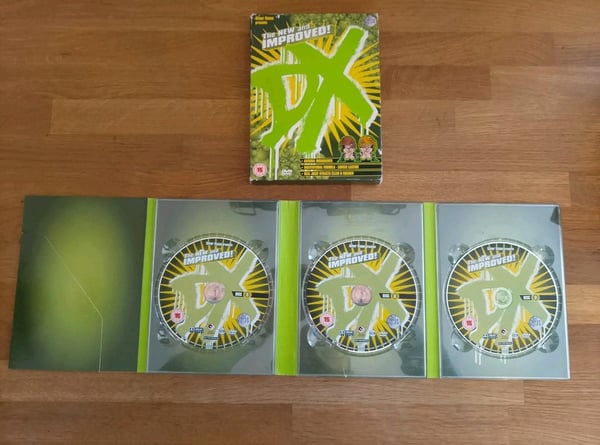WWE Wrestling: Improved DX Collection DVD (uden hæfte)