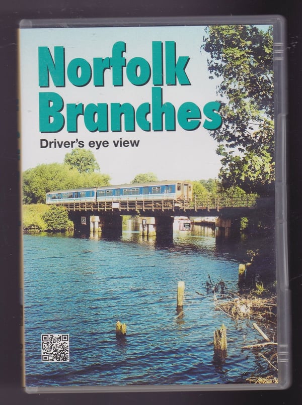 Norfolk Branches Drivers Eye View ~ Cab Ride ~ Railway ~ Video 125 DVD
