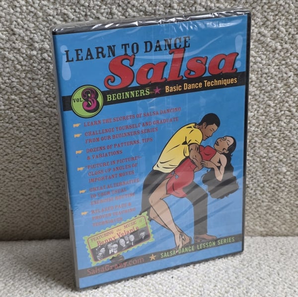 Lær at danse salsa – 3 guider – DVD