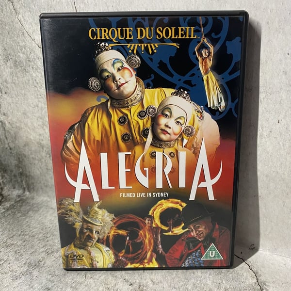 Cirque Du Soleil Alegria - Live in Sydney DVD Cirque Du Soleil Alegria - Live in Sydney DVD