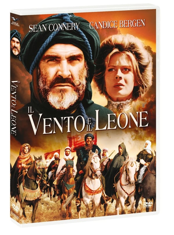 Il Vento E Il Leone DVD med Sean Connery & Brian Keith
