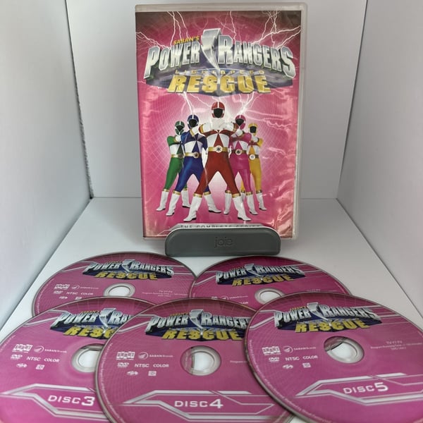 Power Rangers Lightspeed Rescue - Komplet Serie (40 Afsnit) DVD (2013)