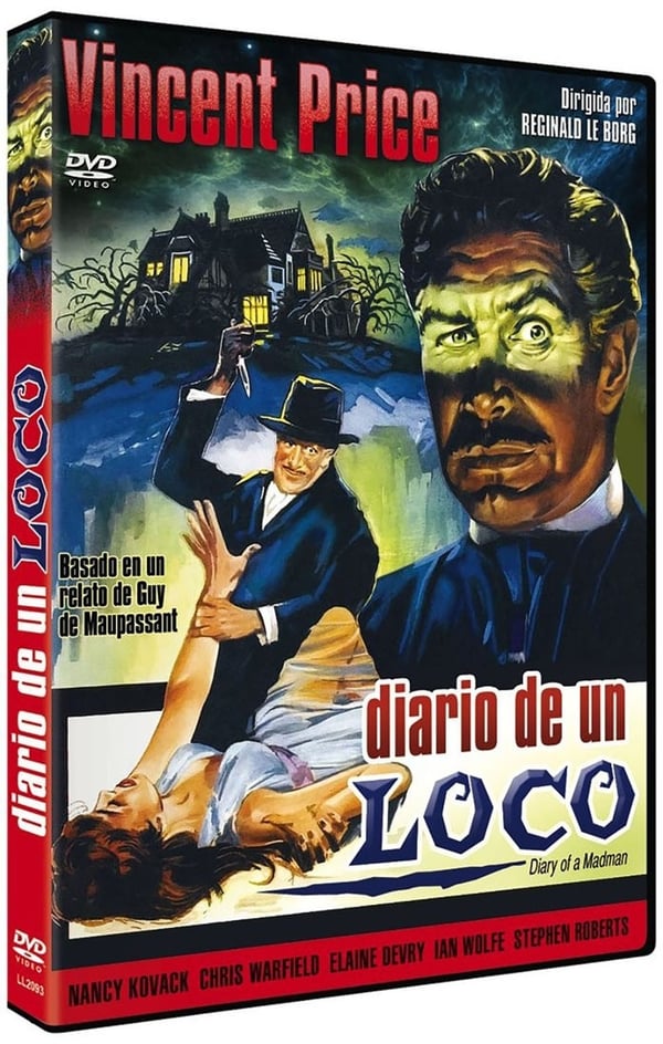 El Diario de un Loco (Diary Of A Madman) DVD El Diario de un Loco (Diary Of A Madman) DVD