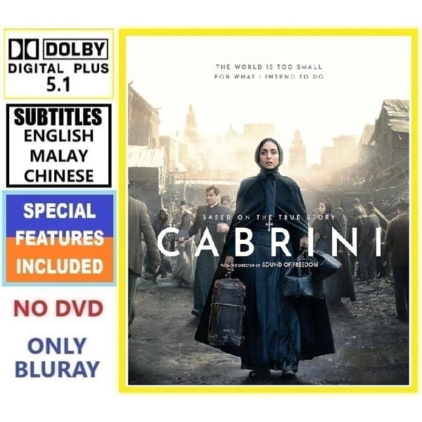 Cabrini Biografi/Drama DVD (2024)