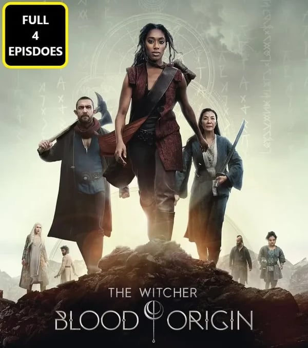 The Witcher: Blood Origin - Action/Äventyr/Drama DVD (2022)