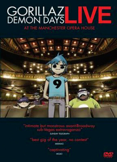 Gorillaz: Demon Days – Live at Manchester Opera House (2006) DVD