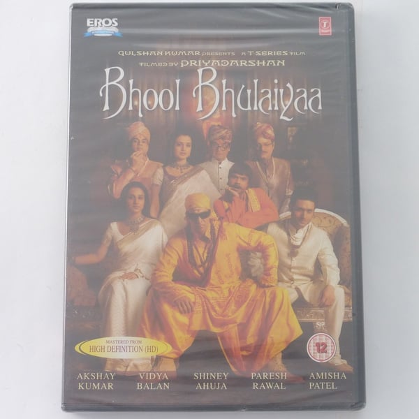 Bhool Bhulaiyaa - Bollywood Familiefilm med Akshay Kumar, Vidya Balan DVD