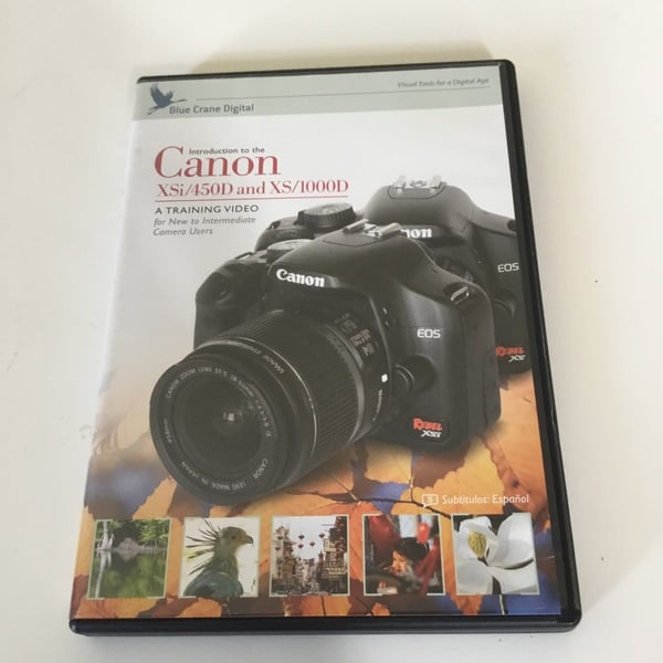 Blue Crane Digital: Canon XSi/450D & XS/1000D DVD Blue Crane Digital: Canon XSi/450D & XS/1000D DVD