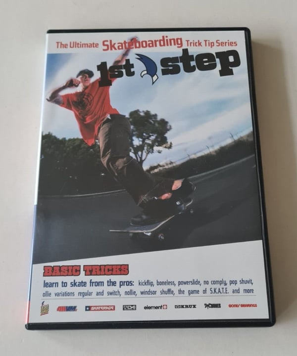 1st Step Skateboarding Basic Tricks Ultimate Skateboarding Trick DVD 1st Step Skateboarding Basic Tricks Ultimate Skateboarding Trick DVD
