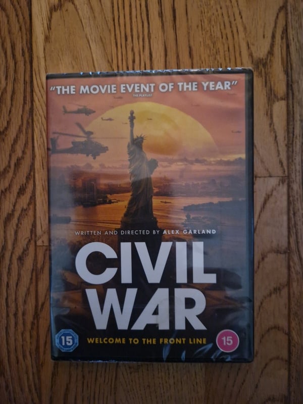 Civil War (2023) - Alex Garland, Kirsten Dunst - DVD