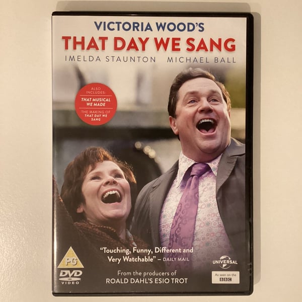 The Day We Sang DVD (2015) – Victoria Wood, Imelda Staunton