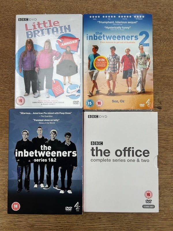 Komedipakke – DVD