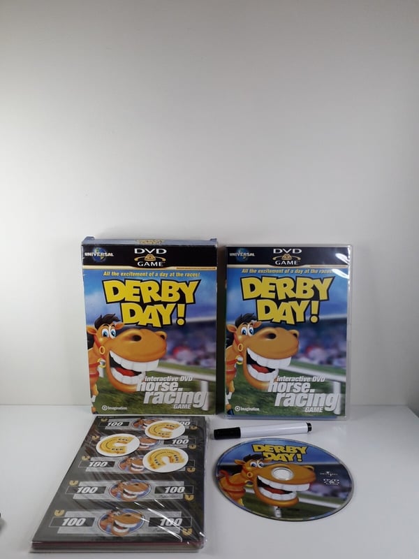 Derby Day Hestevæddeløb Interaktivt Spil (DVD)