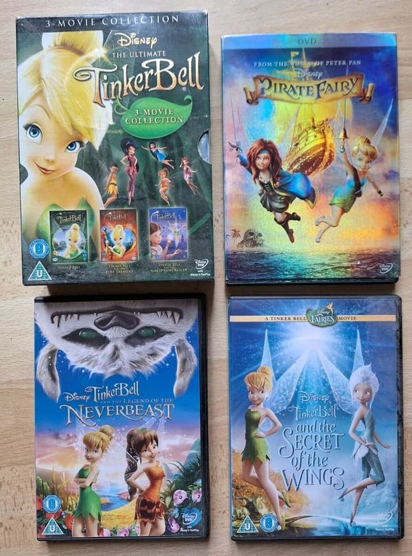 Disney Tingeling: 6-filmers DVD-samling