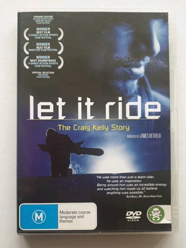 Let it Ride: The Craig Kelly Story – Snowboarding Dokumentar DVD