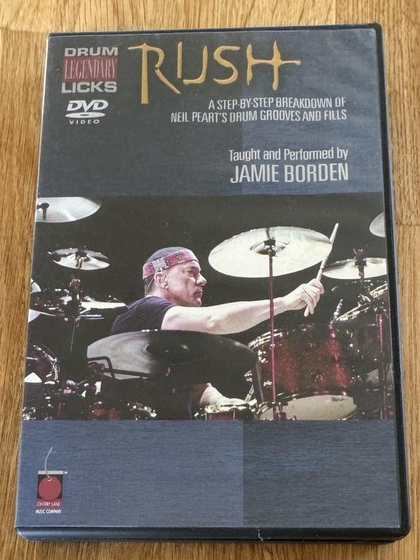 Rush Legendary Licks for Drums: Neil Peart's Drum DVD