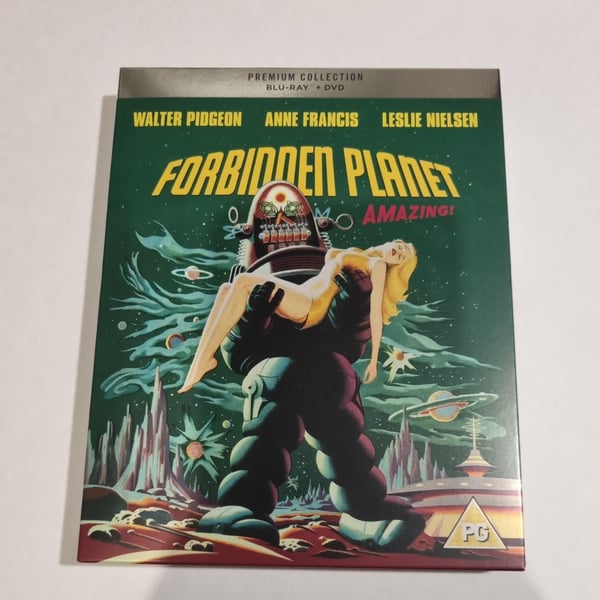 Forbidden Planet (1956) Blu-ray med Walter Pidgeon