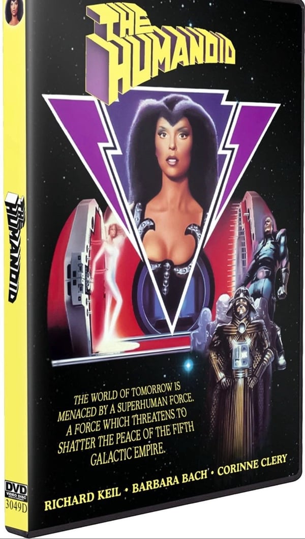 The Humanoid DVD med Richard Kiel