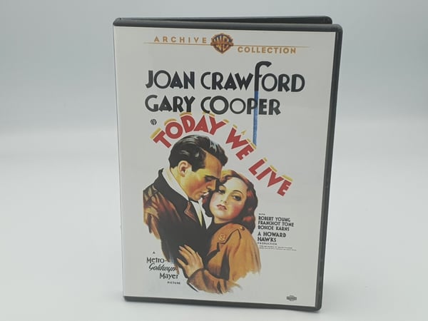 Today We Live (1933) - Klassisk Drama DVD