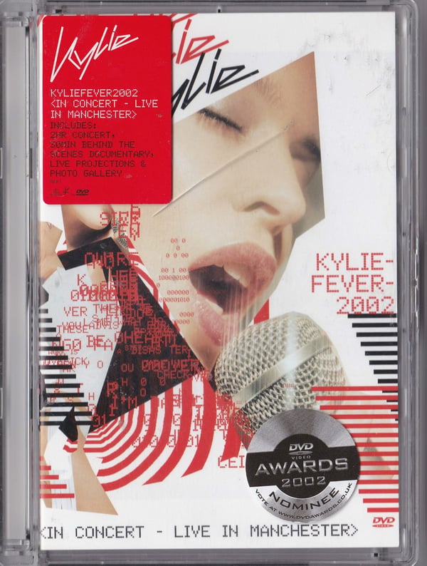 Kylie Fever Music Concert Live in Manchester (2002) DVD