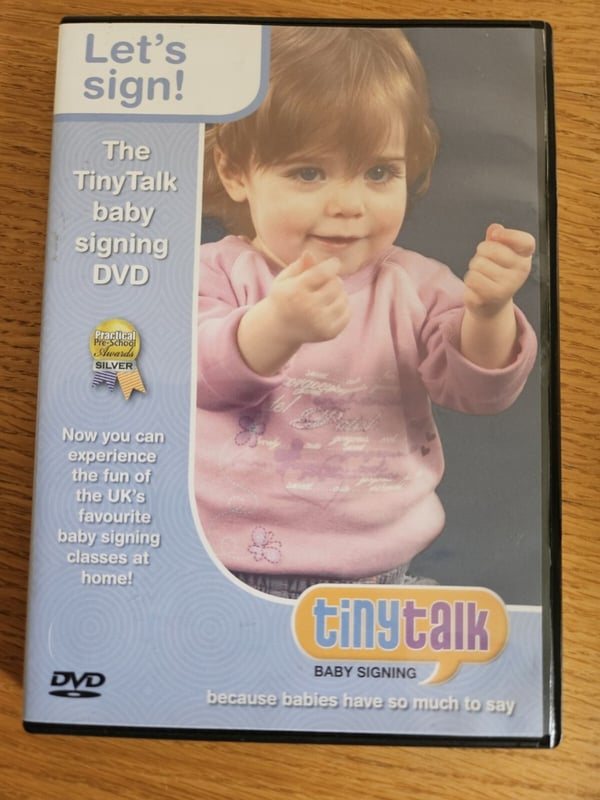 LET'S SIGN THE TINYTALK BABY SIGNING DVD