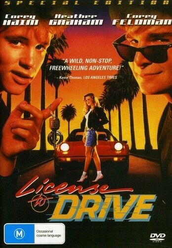 License To Drive (Corey Feldman) DVD (UK-kompatibel)