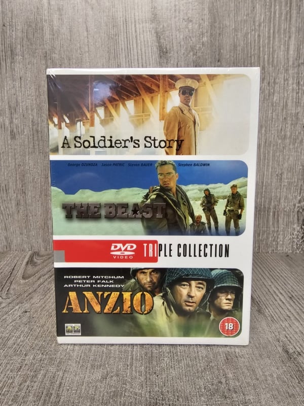 The Beast, A Soldier's Story, Anzio - Trippelbox DVD