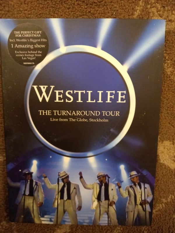 Westlife: Turnaround Tour Live Globe Stockholm DVD