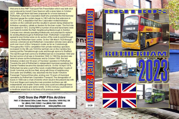 Busser i Rotherham: Vår årlige dekning ved busstasjonen DVD (2023)
