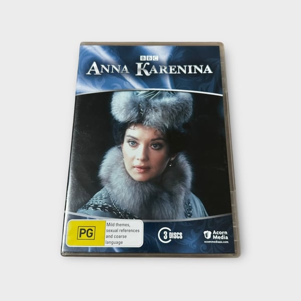 Anna Karenina - DVD med Nicola Pagett & Eric Porter
