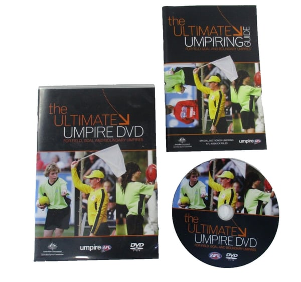 The Ultimate Umpire: Field Goal Boundary Umpires + Booklet – Officiell AFL DVD