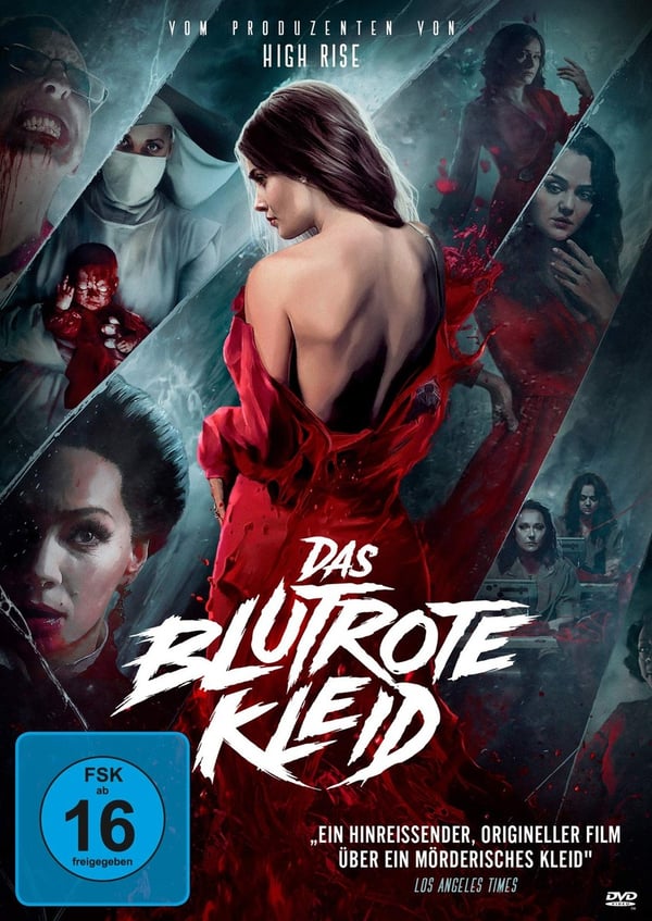 Das blutrote Kleid – DVD med Steve Oram, Julian Barratt, Sidse Babett Knudsen