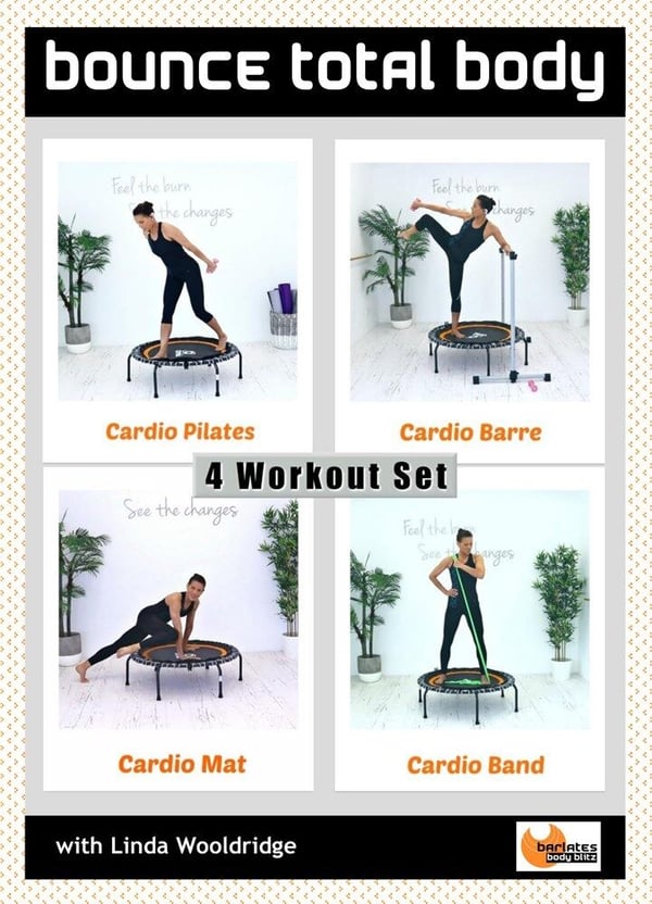 Barlates Bounce Total Body Rebounding Trenings-DVD