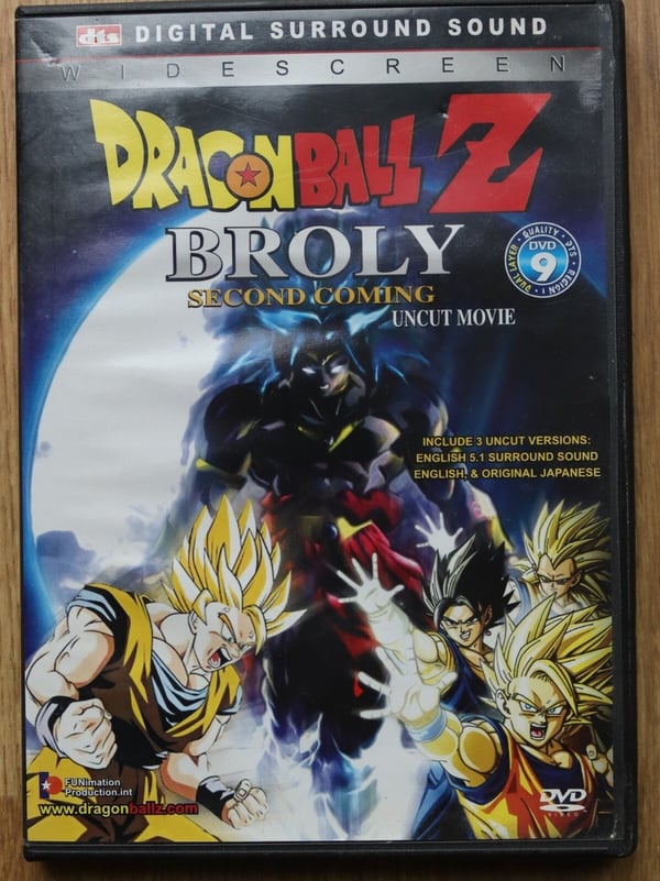 DragonBall Z Broly Second Coming DVD | CDON
