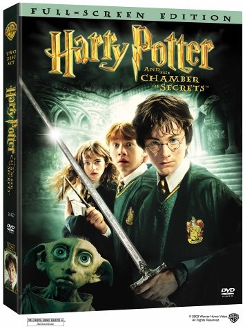 Harry Potter og Mysteriekammeret - Fullskjerm DVD