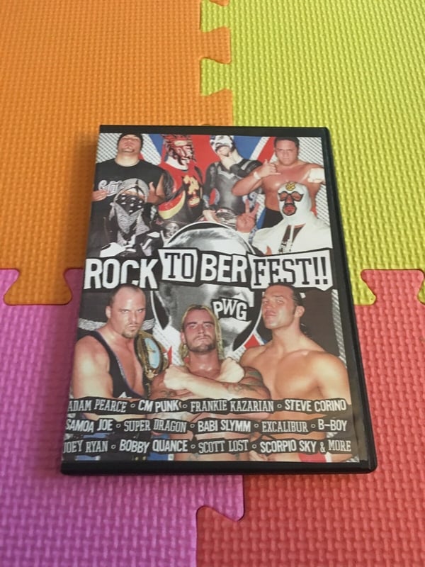 PWG ROCKTOBERFEST 2004 DVD med CM Punk, Samoa Joe