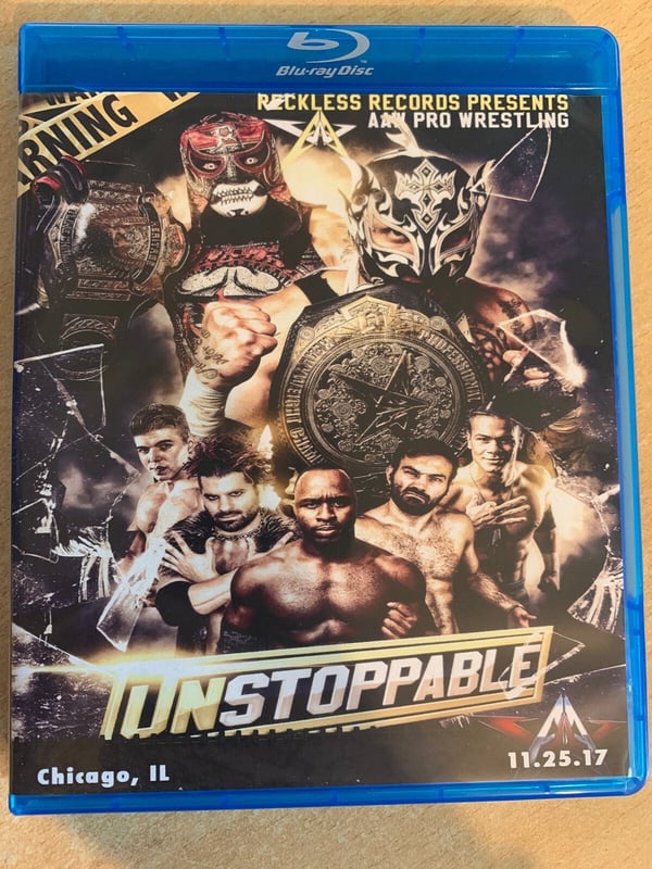AAW Unstoppable Blu-ray (2017)