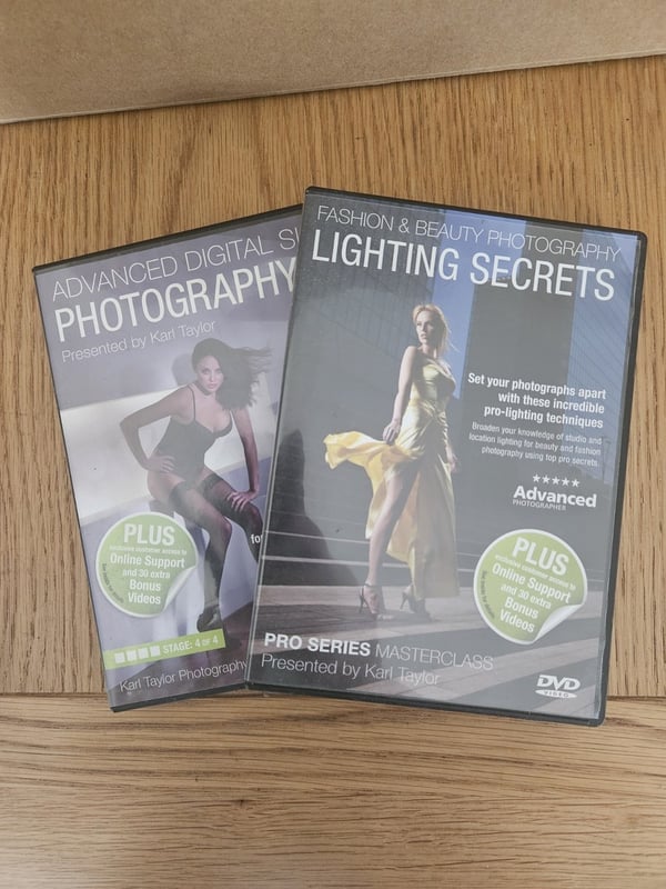 Avansert digital systemkamerafotografering 2 & lyshemmeligheter DVD